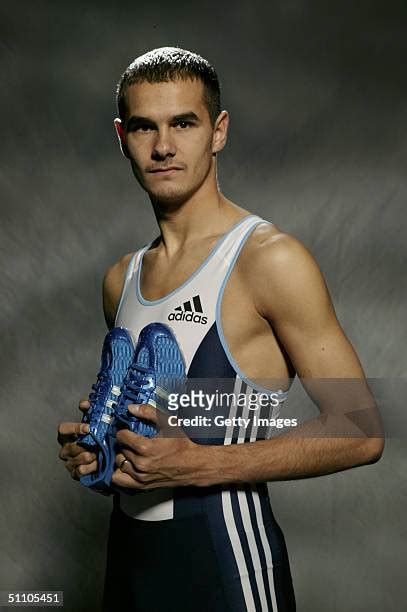 Mehdi Baala of France during an adidas athlete photo shoot on .